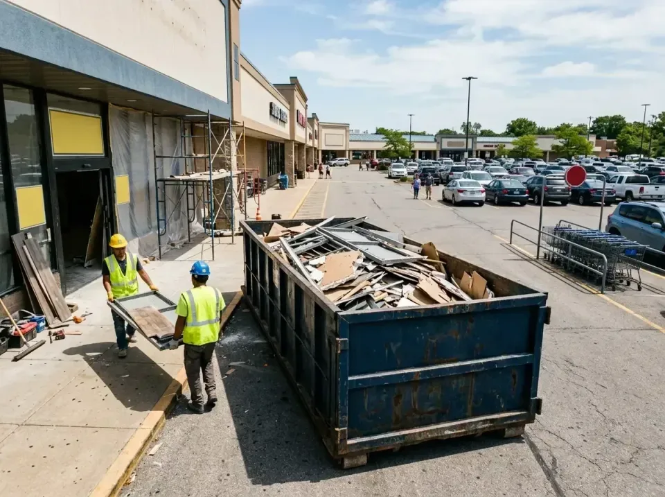 retail-store-renovation-debris-003 — frequently asked questions, Roll-off Dumpster Rentals in Glasgow, MT